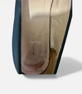 Bailarinas Massimo Dutti Piel Negra T39