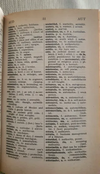 Diccionario Español Inglés