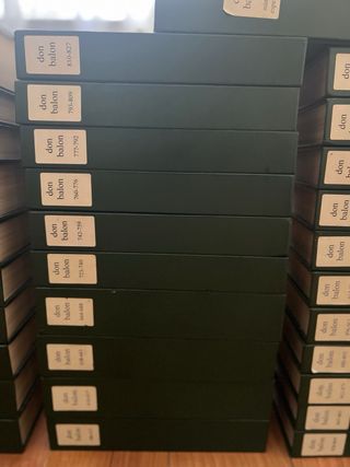 Colección revistas Don Balón encuadernadas