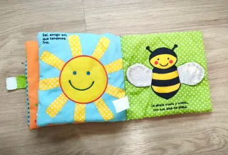 Cucamona libro para bebé