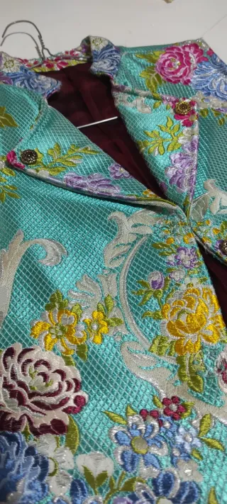 Chaleco fallero talla 38 abierto