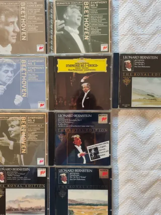 CDs. Bernstein Beethoven Sinfonías. Música Clásica