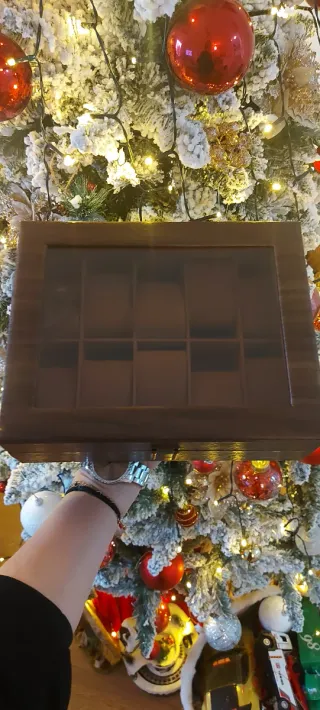 Scatola porta orologi 10 posti