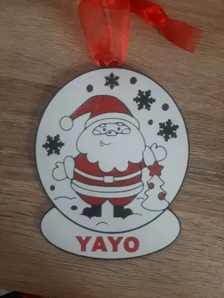 Bola Navidad texto personalizable