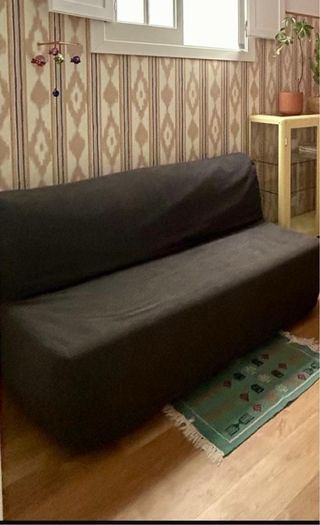 Sofá Cama IKEA Gris LYCKSELE