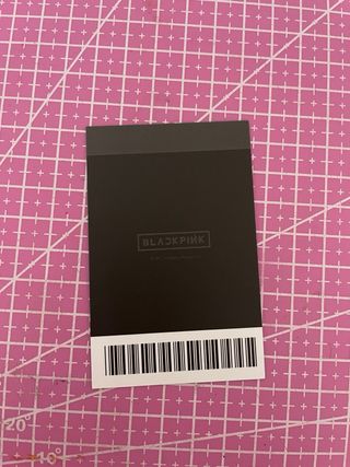 Photocard BLACKPINK