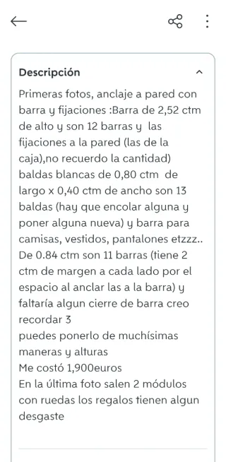 Módulos Vestidor Plataforma