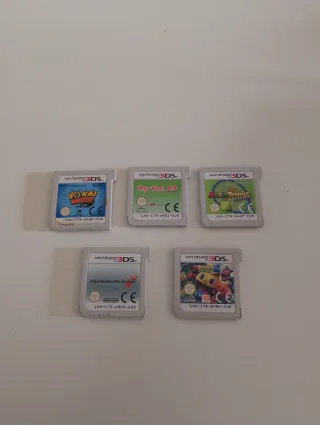 Nintendo 3DS XL Blu + 5 giochi + accessori