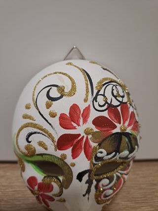 Mini máscara veneciana decorada