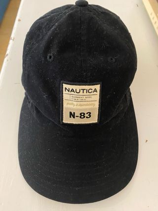 Gorra Nautica Negra N-83