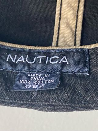Gorra Nautica Negra N-83
