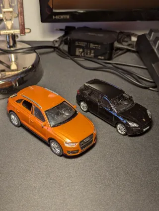 Modellini auto: Audi e Porsche