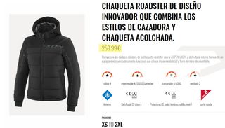 #NUEVA#Chaqueta Moto IXON ASPEN Lady Talla M