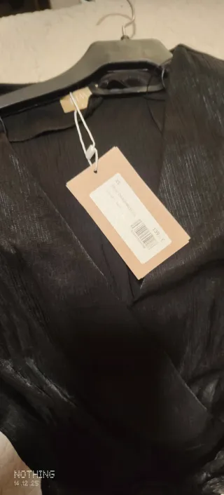 Camisa Bimani fiesta negra talla XS