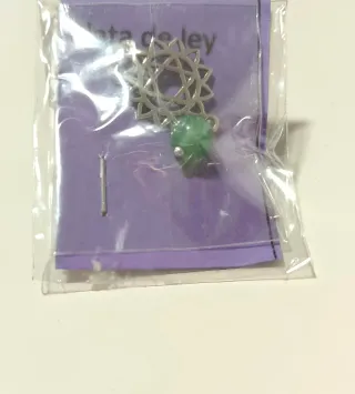 Colgante Chakras Plata con Piedra del color