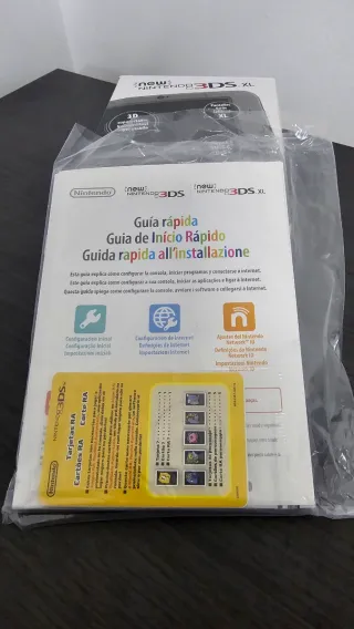 New Nintendo 3DS XL Negra/Gris + Juegos