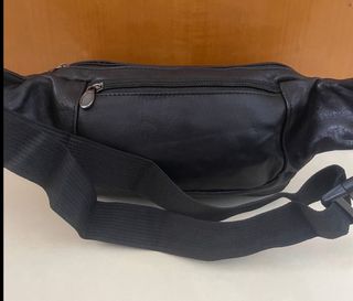 Marsupio vera pelle nero