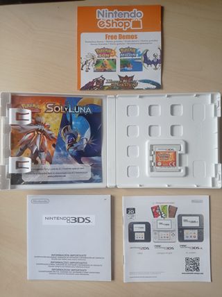 Pokemon Sol Steelbook Edición Especial 3DS
