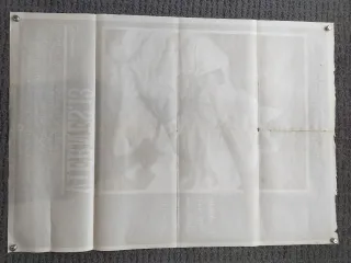 Cartel original de cine Viernes 13