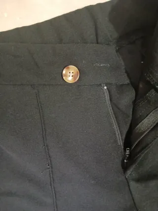 Pantaloni eleganti neri donna taglia S