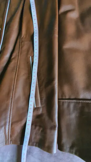 Chaquetón Giorgio di Mare Marrón Piel