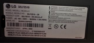 Televisión LG 32 pulgadas