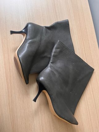 Botines Glenn Martens x H&M Negros