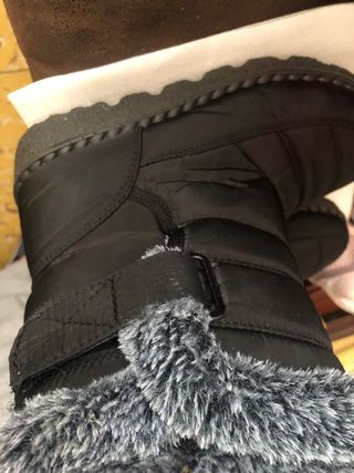 Botas de mujer negras con forro