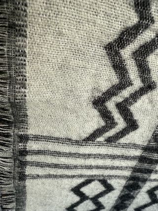 Bufanda Manta/Chal XL unisex tipo plaid boho rever