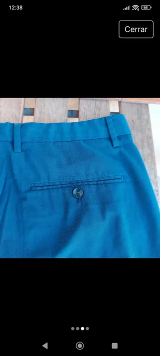 Pantalón de vestir Tailored azul