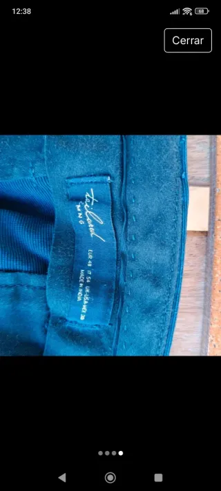 Pantalón de vestir Tailored azul