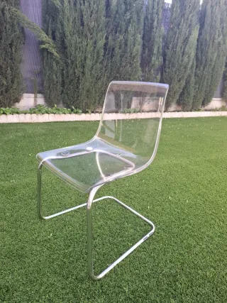 Sillas Tobias Transparentes (2 unidades)