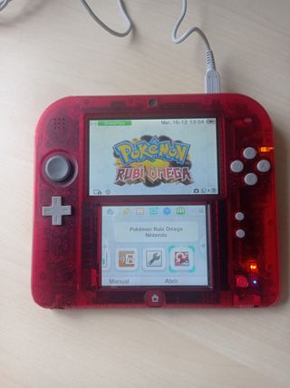Nintendo 2DS Pokémon Rubí Omega Rojo