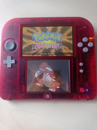 Nintendo 2DS Pokémon Rubí Omega Rojo