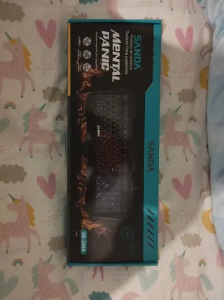 Teclado Mecánico RGB SANDA Negro