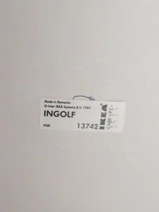 4 Sedie Bianche IKEA INGOLF