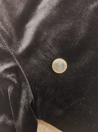 Pantalón de terciopelo negro