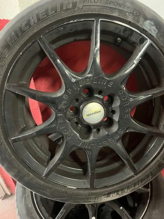 Llantas Speedline Corse con separadores