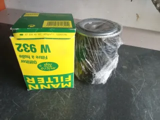 Filtro de aceite MANN 932 W nuevo sin estrenar
