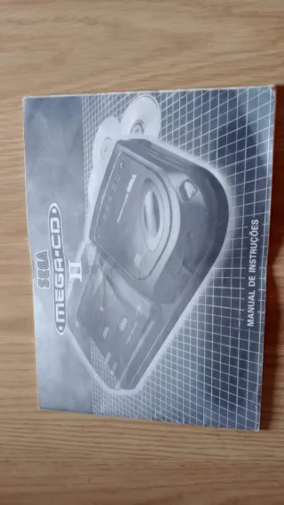 Manual Sega Mega CD 2 Sega em Português