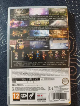 Octopath Traveler Nintendo Switch RPG Español