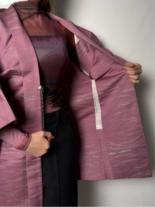 Chaqueta Haori Kimono Japonés Vintage