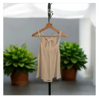 Blusa Beige Lazada Espalda Talla L Nueva