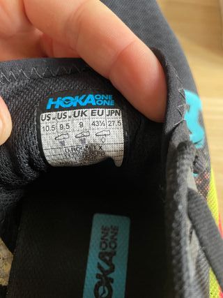 Zapatillas Hoka Rocket X Talla 43 1/3