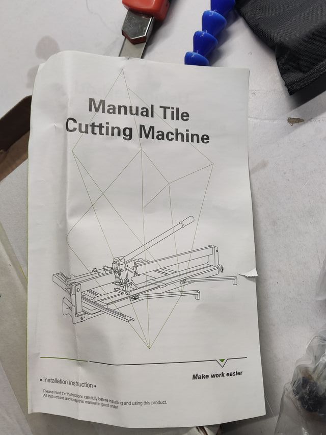 VEVOR Cortador de Azulejos 1200 mm Cortador Manual