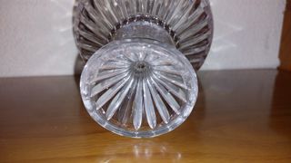 Bombonera de cristal tallado