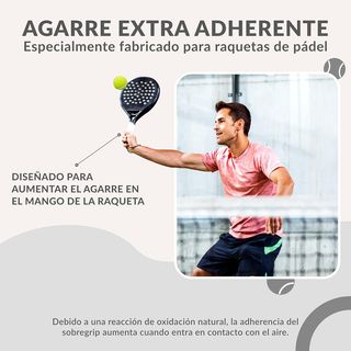 Overgrip para raqueta de padel (3 uds)