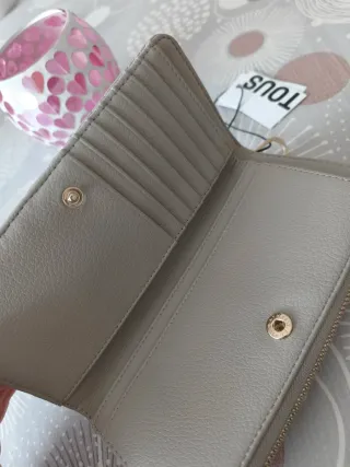 Billetera Tous Beige con Ositos