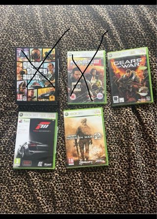 Lote Videojuegos Xbox 360