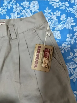 Bermuda Springfield Talla M Chico Beige